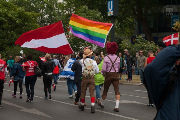 CSD_2014 Regenbogenflagge