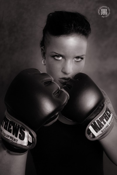 Boxerin Portrait