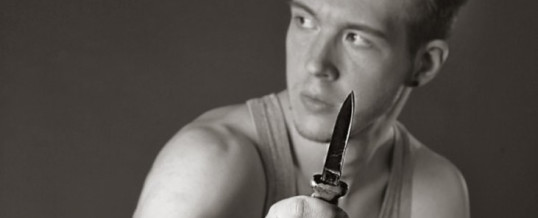 James Dean, Messerkampf und ein Gangster Foto