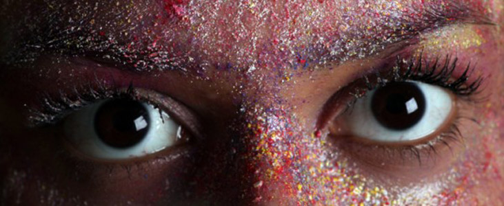 Augen-Extrem-Make-Up