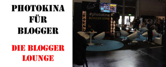 Photokina für Blogger: Die Blogger-Lounge