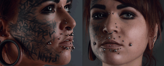 Tattoo Portraits – Balea NeonNight Scarleg